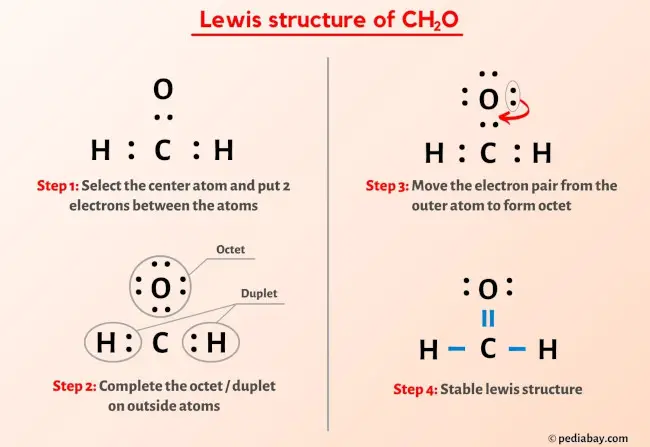 CH2O lewis structure