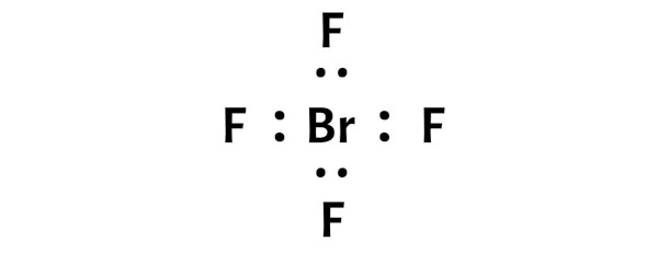 BrF4- step 2