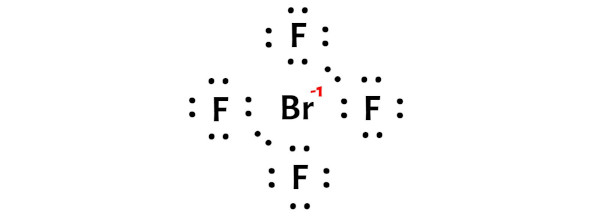 BrF4- step 6