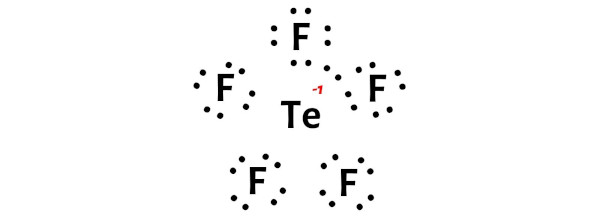 TeF5- step 6