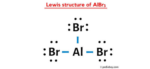 lewis structure of AlBr3