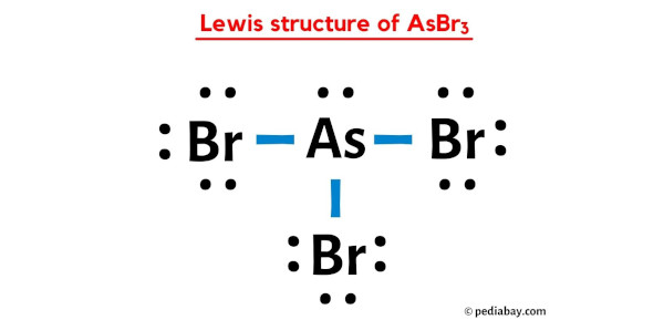 lewis structure of AsBr3