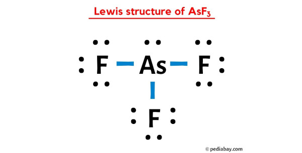 lewis structure of AsF3