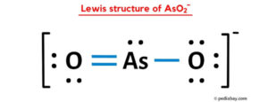 AsO2- Lewis Structure in 6 Steps (With Images)