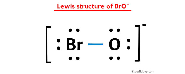 lewis structure of BrO-