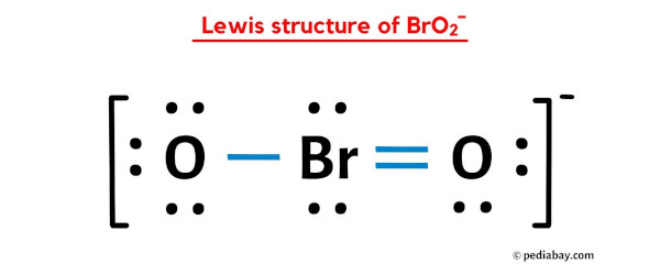 lewis structure of BrO2-