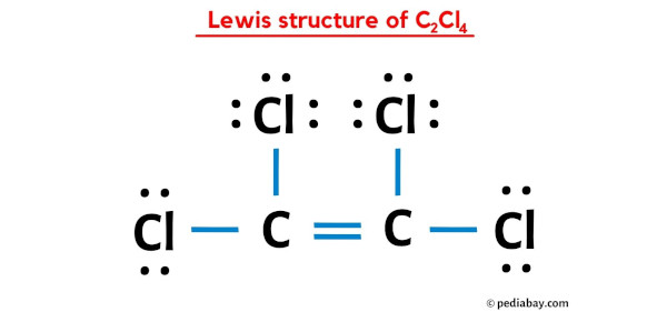 lewis structure of C2Cl4