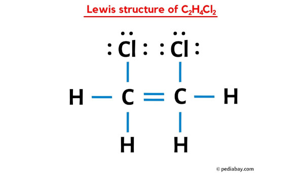 lewis structure of C2H4Cl2