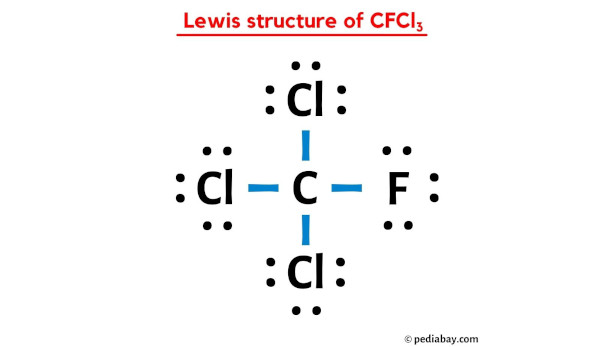 lewis structure of CFCl3