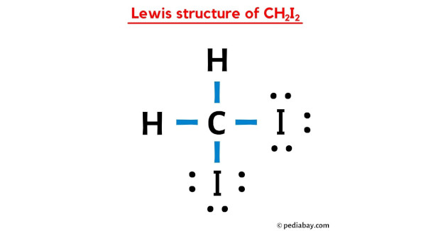 lewis structure of CH2I2