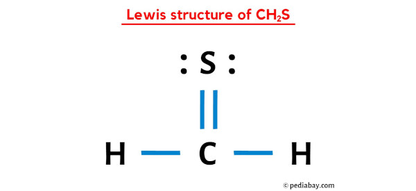 lewis structure of CH2S
