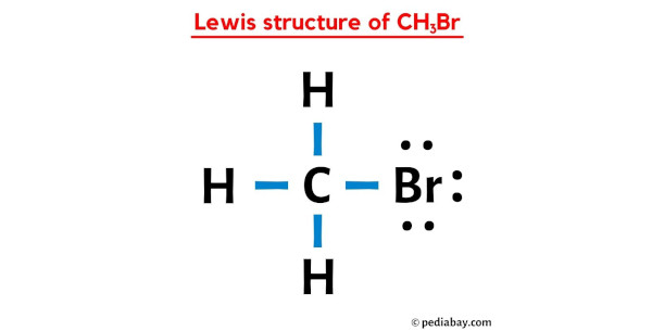 lewis structure of CH3Br