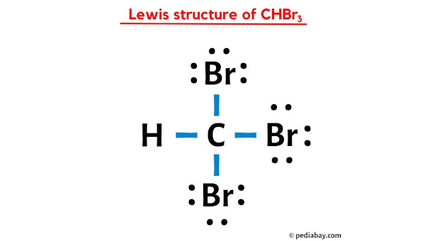 lewis structure of CHBr3