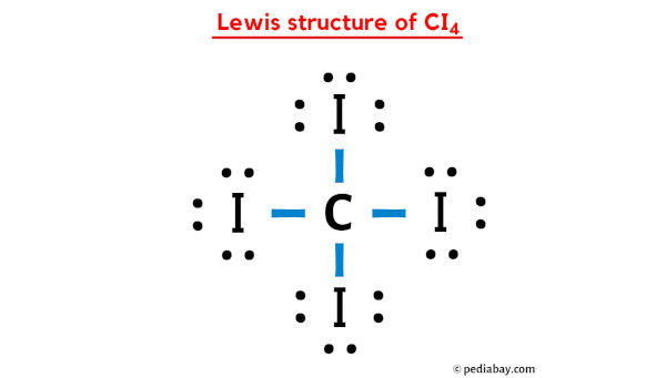 lewis structure of CI4