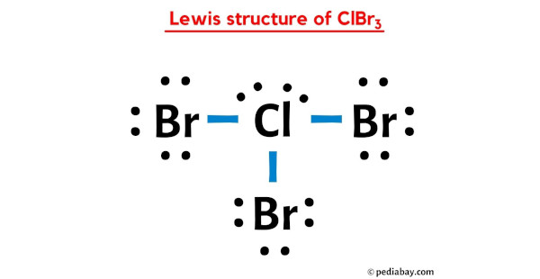 lewis structure of ClBr3