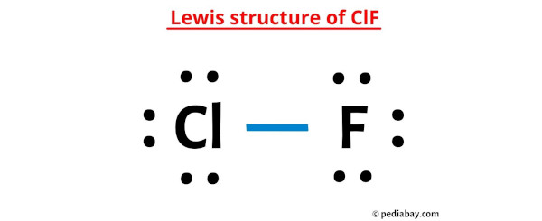 lewis structure of ClF
