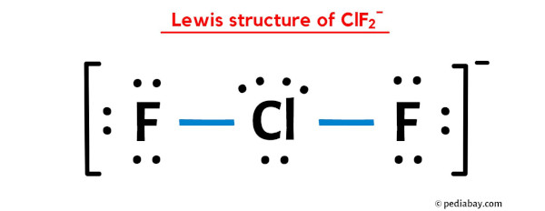 lewis structure of ClF2-