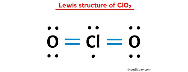 lewis structure of ClO2