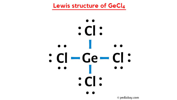 lewis structure of GeCl4