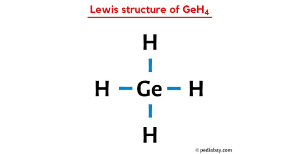 lewis structure of GeH4