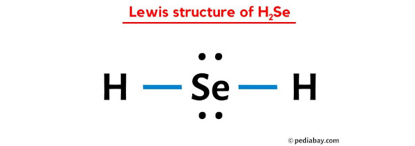 lewis structure of H2Se