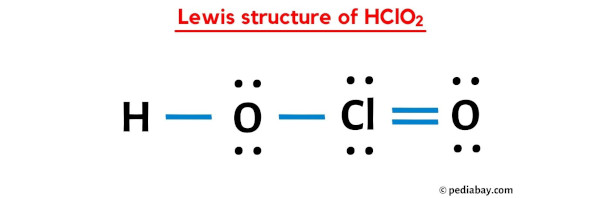 lewis structure of HClO2