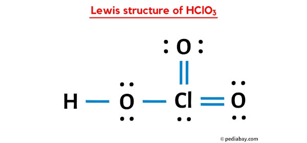 lewis structure of HClO3
