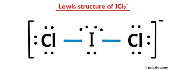 lewis structure of ICl2-
