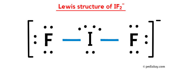 lewis structure of IF2-