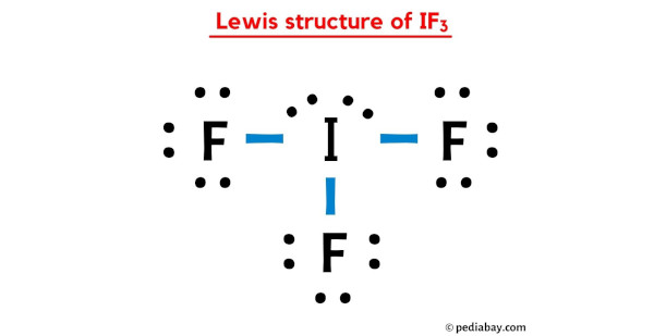 lewis structure of IF3
