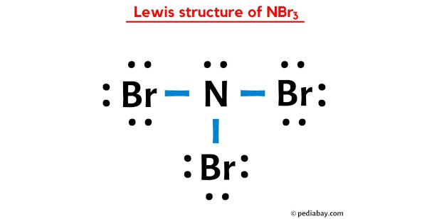lewis structure of NBr3