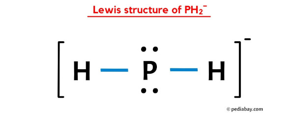 lewis structure of PH2-