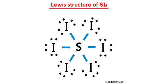 lewis structure of SI6