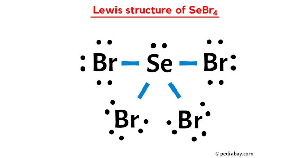 lewis structure of SeBr4