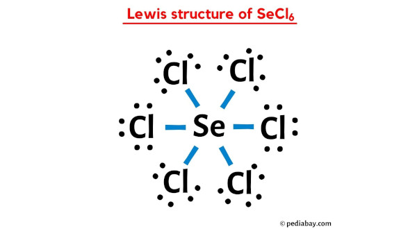 lewis structure of SeCl6