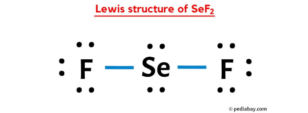 lewis structure of SeF2