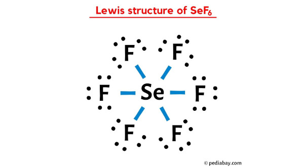 lewis structure of SeF6