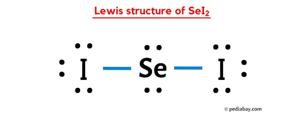 lewis structure of SeI2