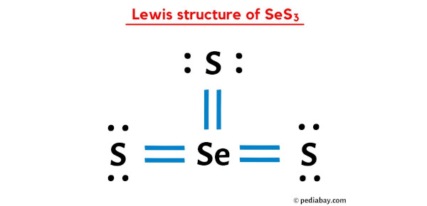 lewis structure of SeS3