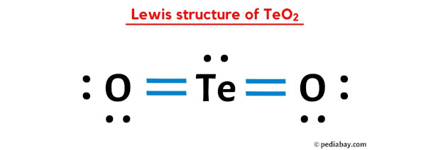 lewis structure of TeO2